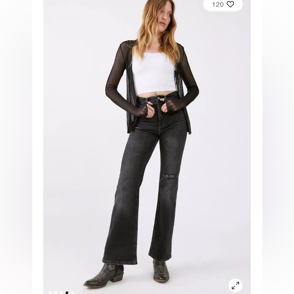 BDG Stretch High Rise Flare
